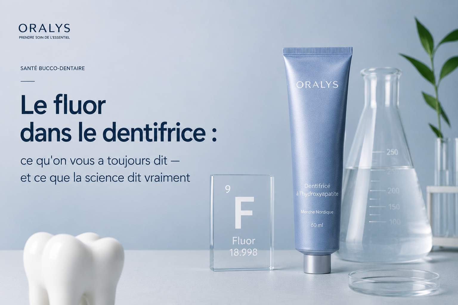 Fluor dans le dentifrice : danger réel, limites cachées et alternative validée par la science
