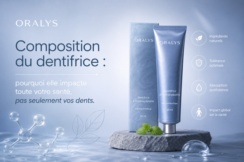 Composition du dentifrice : pourquoi elle impacte bien plus que vos dents