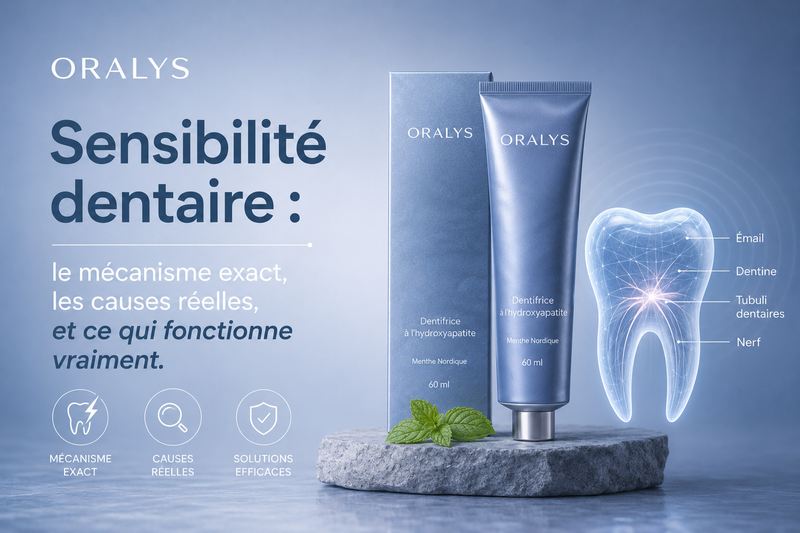 Sensibilité dentaire : le mécanisme exact et ce qui fonctionne vraiment