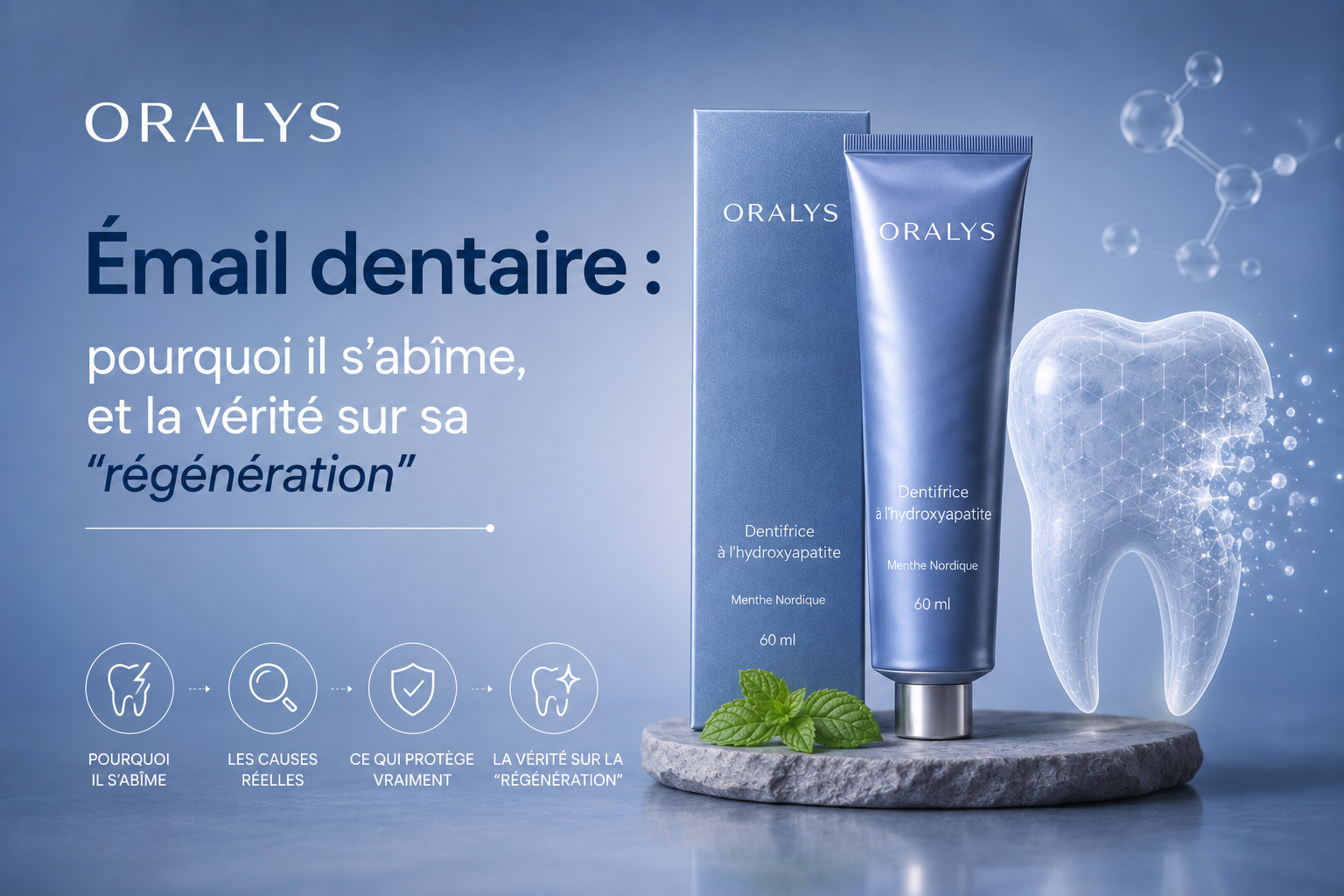 Émail dentaire : pourquoi il s'abîme et ce qu'on peut vraiment faire
