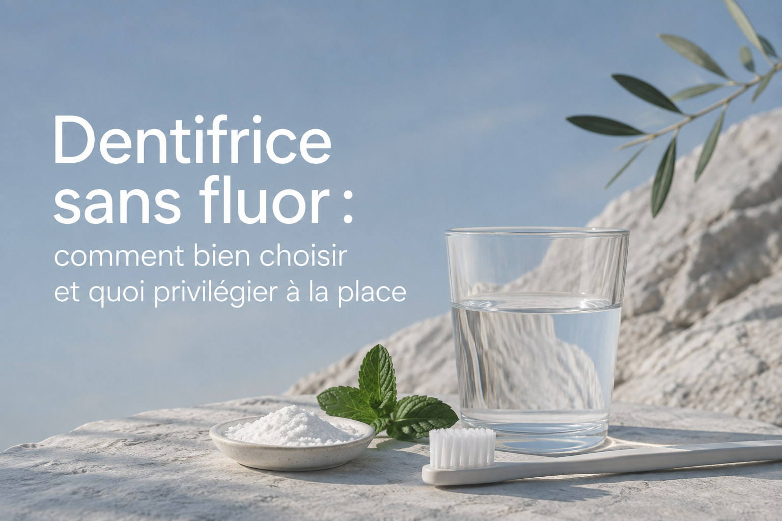 Dentifrice sans fluor : comment bien choisir et quoi privilégier à la place