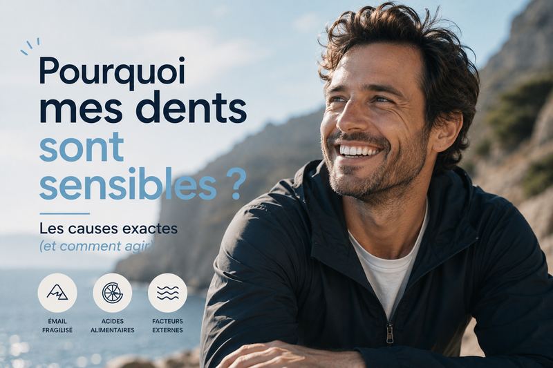 Pourquoi mes dents sont sensibles ? Les causes exactes (et comment agir)
