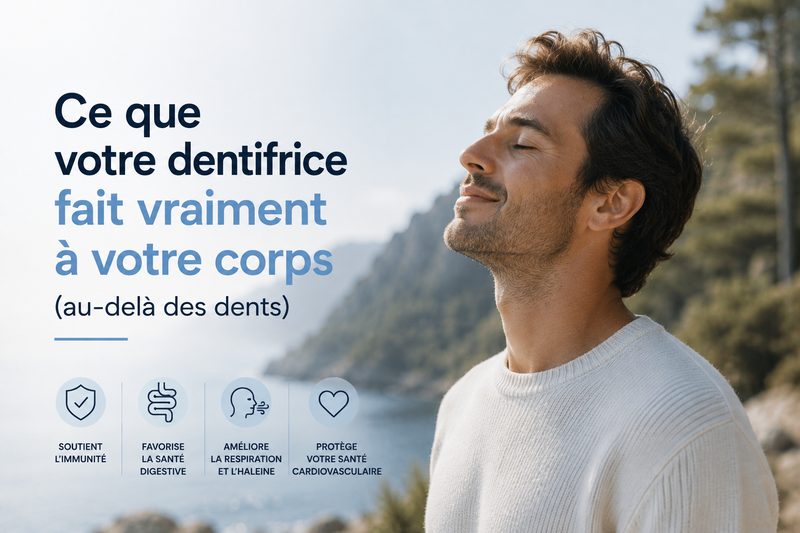 Ce que votre dentifrice fait vraiment à votre corps (au-delà des dents)