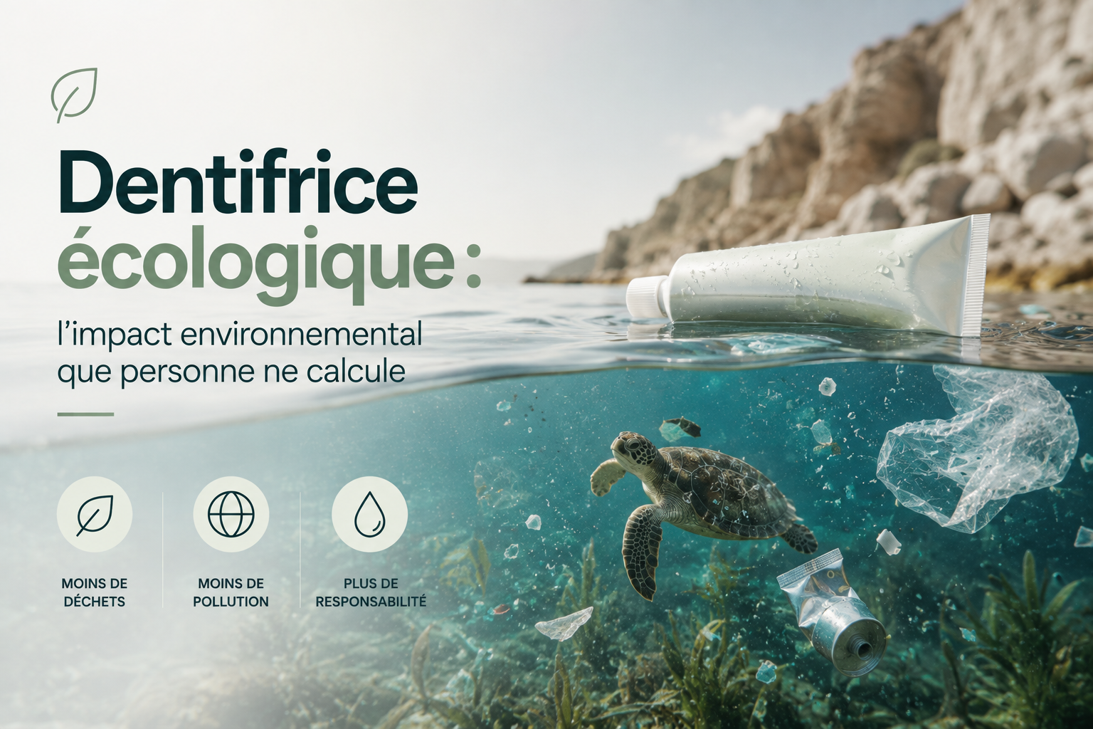 Dentifrice écologique : l'impact environnemental que personne ne calcule