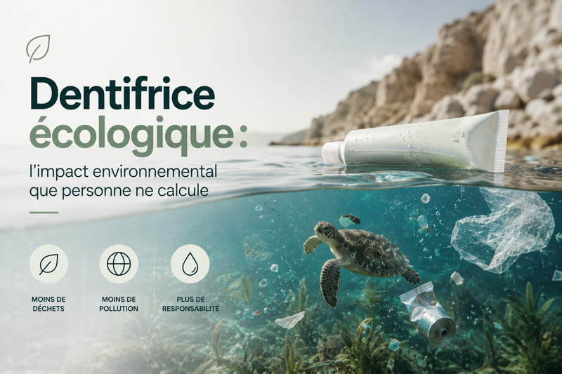 Dentifrice écologique : l'impact environnemental que personne ne calcule
