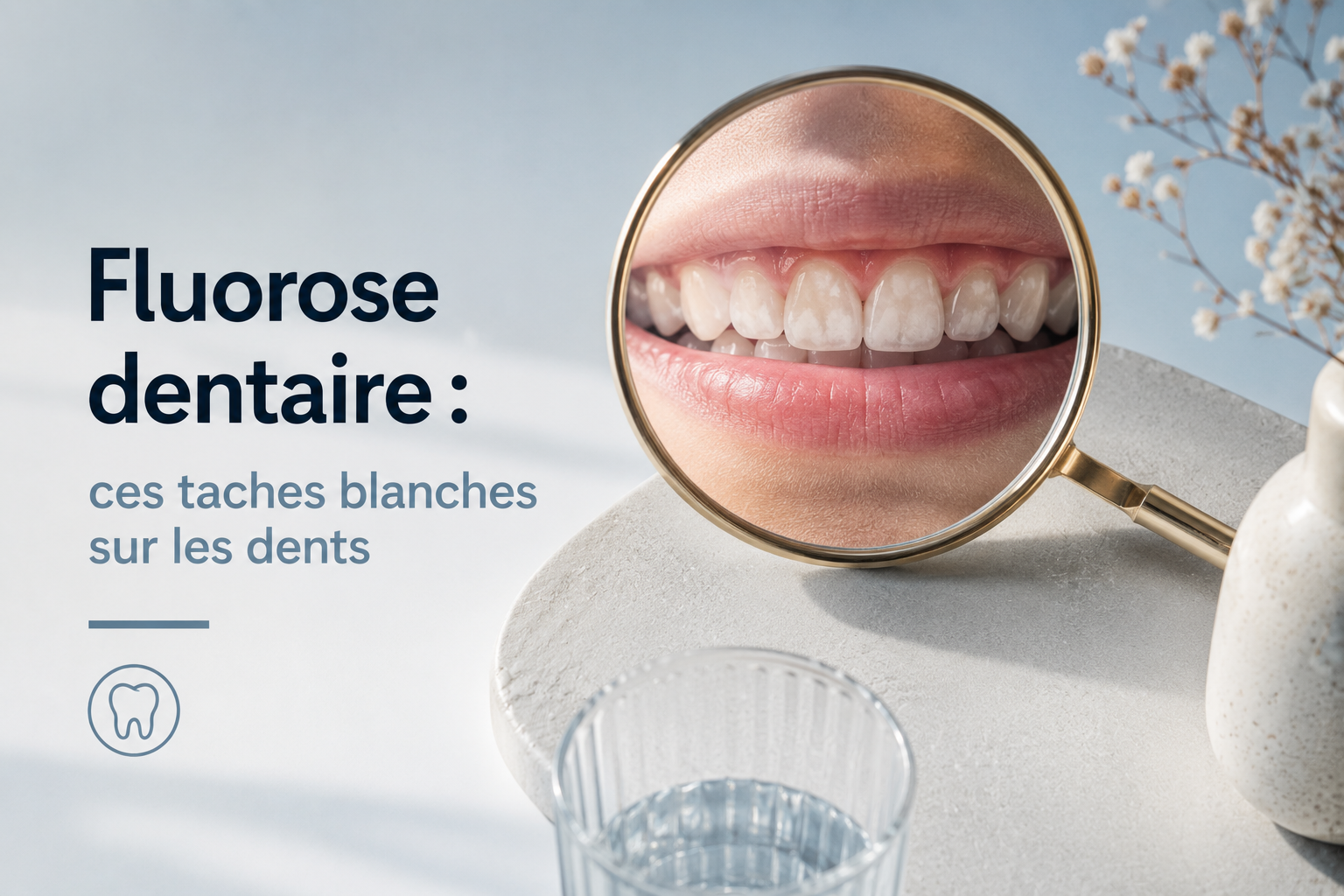 Fluorose dentaire : ces taches blanches sur les dents
