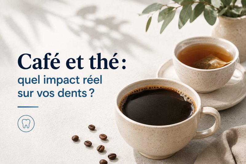 Café et thé : quel impact réel sur vos dents ?