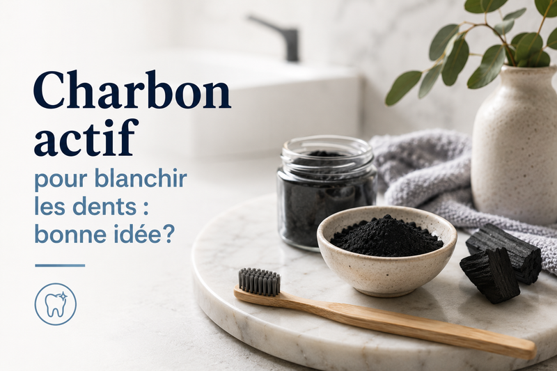 Charbon actif pour blanchir les dents : bonne idée ?