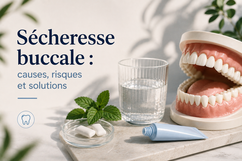 Sécheresse buccale : causes, risques et solutions