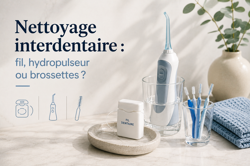 Nettoyage interdentaire : fil, hydropulseur ou brossettes ?