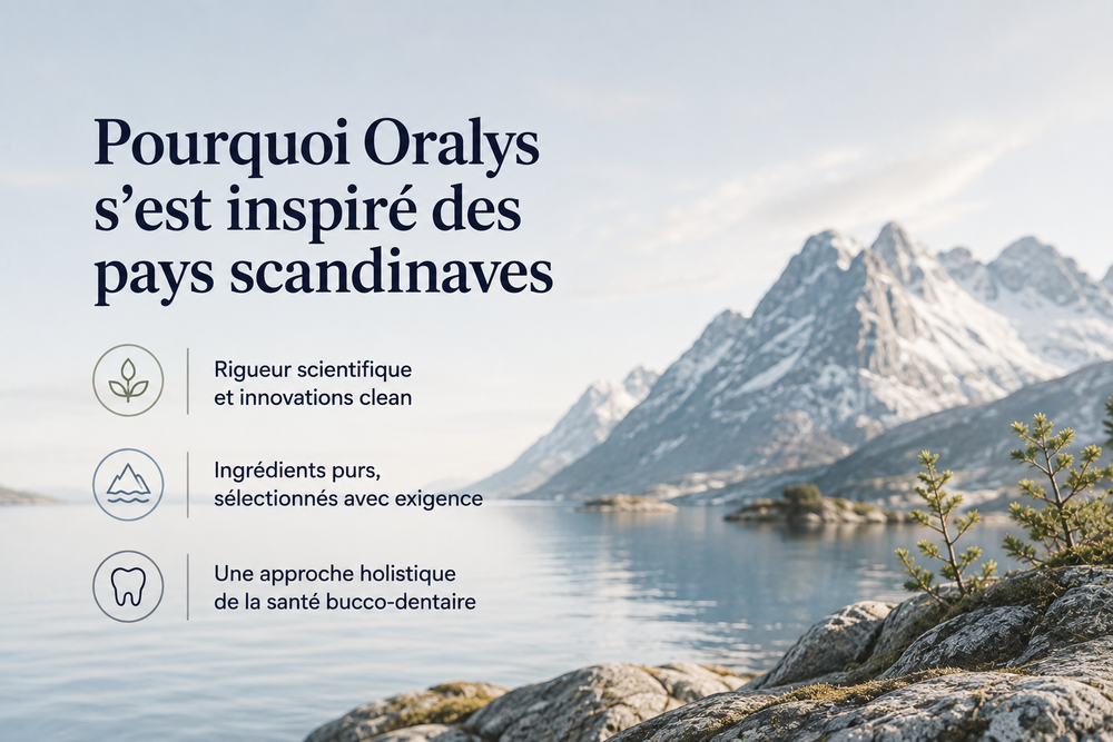 Pourquoi Oralys s'est inspiré des pays scandinaves pour formuler son dentifrice