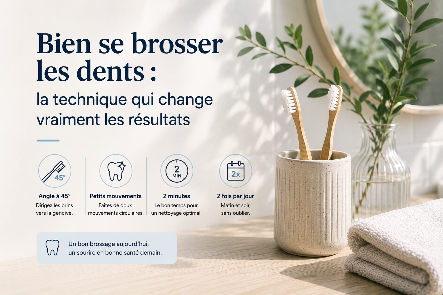 Bien se brosser les dents : la technique qui change vraiment les résultats