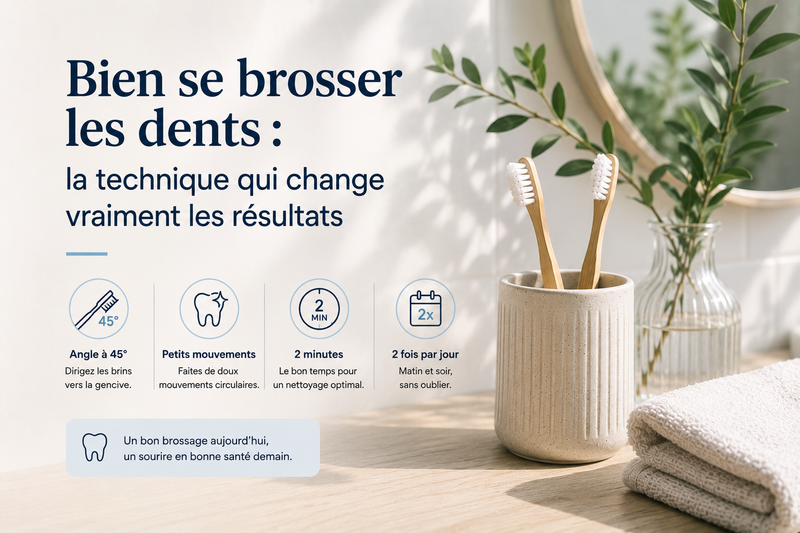 Bien se brosser les dents : la technique qui change vraiment les résultats