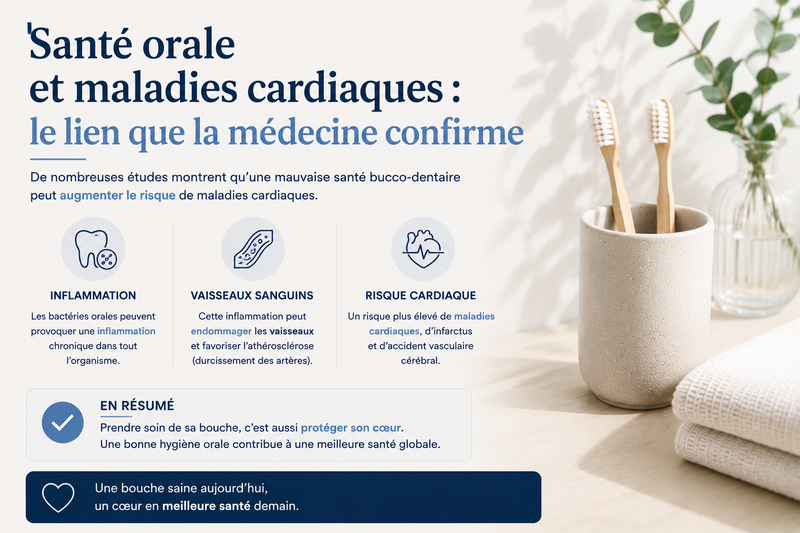 Santé orale et maladies cardiaques : le lien que la médecine confirme