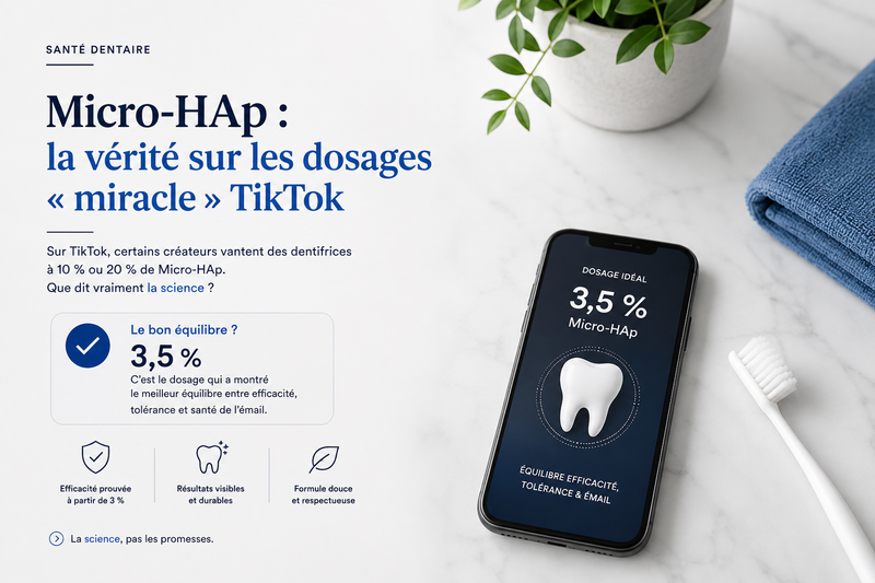 Nano-HAp : la verite sur les dosages « miracle » TikTok