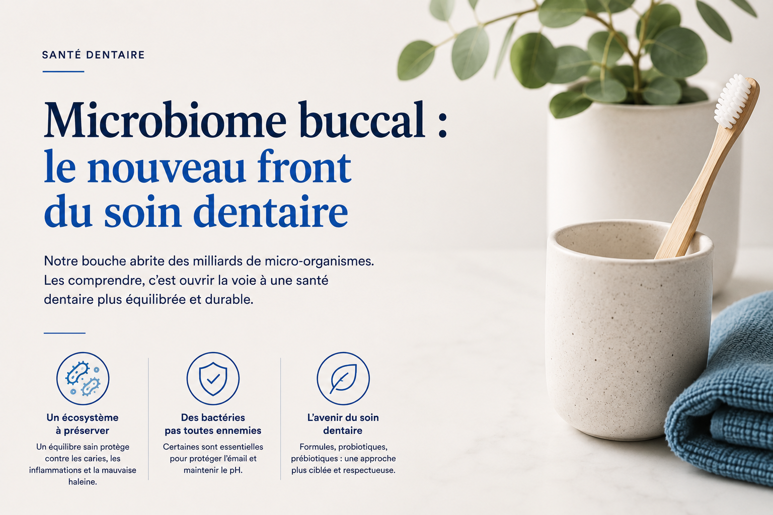 Microbiome buccal : le nouveau front du soin dentaire