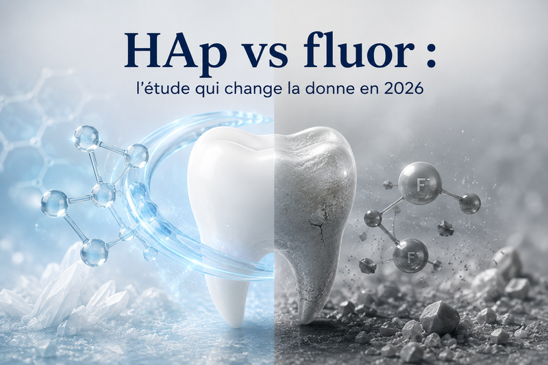 HAp vs fluor : l'étude qui change la donne en 2026